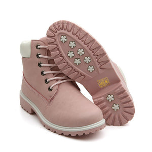 Winter Shoes Women Flat Heel Boots
