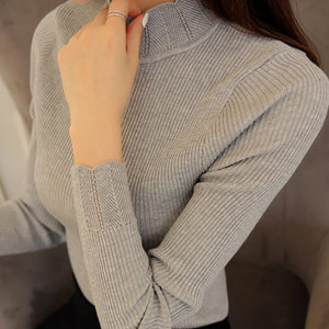 Women Sweaters and Pullovers Sueter Mujer
