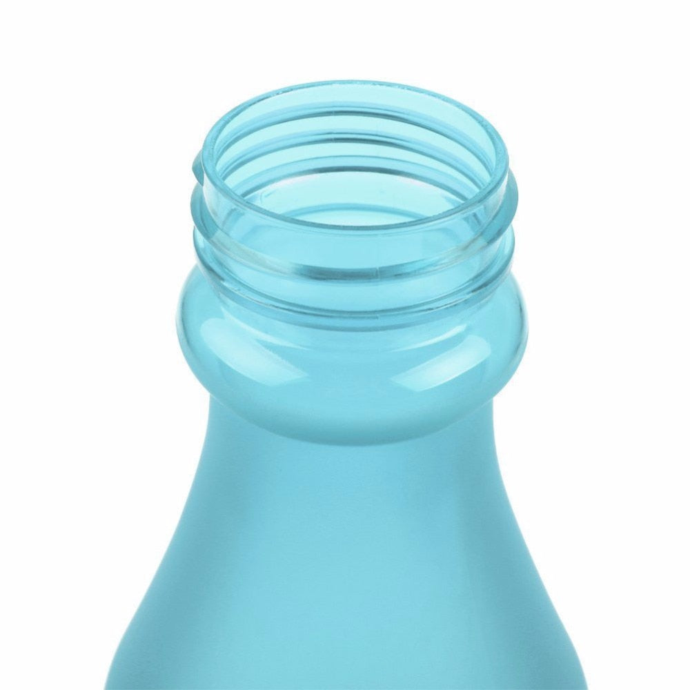 High Quality Frosted Water Bottles Portable Leak-proof Bike Sports Unbreakable 550ml Plastic Bottle Kettle For Travel Outdoor