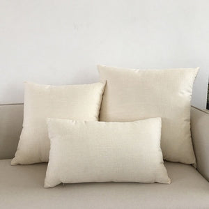 Solid sofa cushion cover 30x50/40x40/45x45/40x60/50x50/55x55/60x60cm decorative throw pillow case cover for car seat chair decor