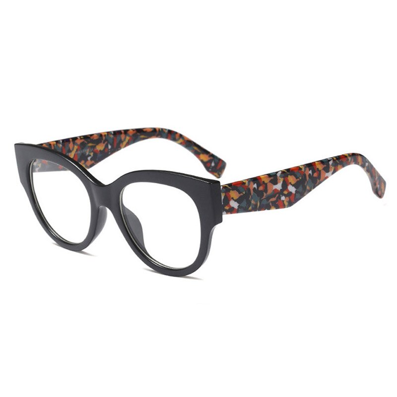 Woman Acetate Optical Eyeglasses Fashion Oversize Big Rim Frame Spectacles for Women Prescription Eyewear Glasses Frame
