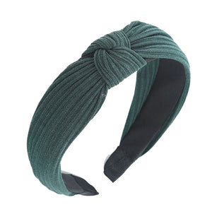 Haimeikang Solid Colors Hair Knotted Hair Band for Women Headbands Hairbands Headwear 2018 New Arrival
