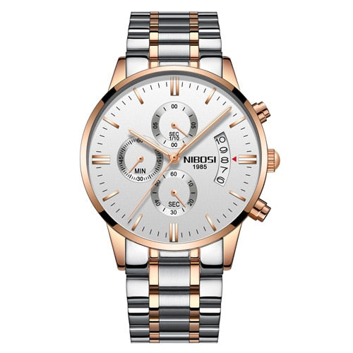 NIBOSI 2020 Mens Watches Top Brand Luxury Men Blue Watch Military Sport Wristwatch Quartz Watch erkek saat Relogio Masculino