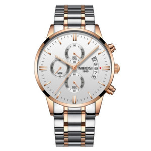 NIBOSI 2020 Mens Watches Top Brand Luxury Men Blue Watch Military Sport Wristwatch Quartz Watch erkek saat Relogio Masculino