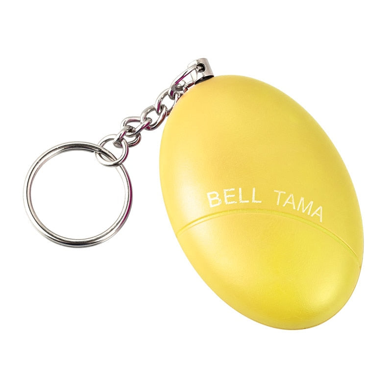 KERUI Self Defense Alarm 120dB Egg Shape Girl Women Security Protect Alert Personal Safety Scream Loud Keychain Emergency Alarm