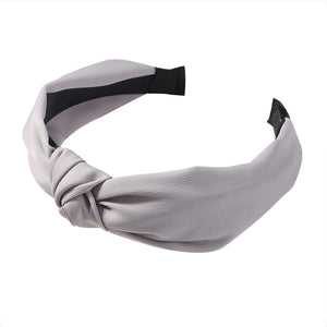 Haimeikang Solid Colors Hair Knotted Hair Band for Women Headbands Hairbands Headwear 2018 New Arrival