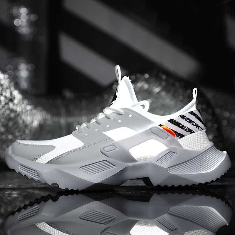 Sneakers Men Running Shoes Man Athletic Shoes Summer Mesh Flats Jogging Trainers Breathable Outdoor Basket Chaussure Homme Sport