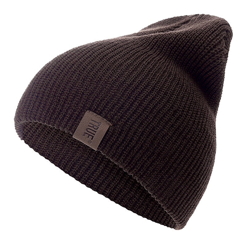 True Casual Beanies for Men Women Warm Knitted