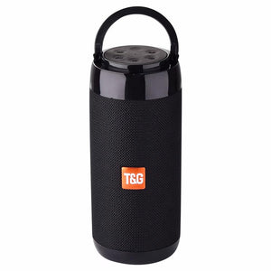 TG113C Column Portable Bluetooth Mini Speaker with FM Radio TF Card AUX Cable Wireless Loundpeakers &Phone Holder 9 Colors