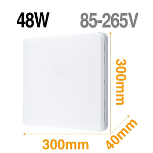 LED panneau lampe LED plafonnier 48W 36W 24W 18W 13W 9W 6W vers le bas de la lumière monté en Surface ca 85-265V lampe moderne pour l'éclairage à la maison