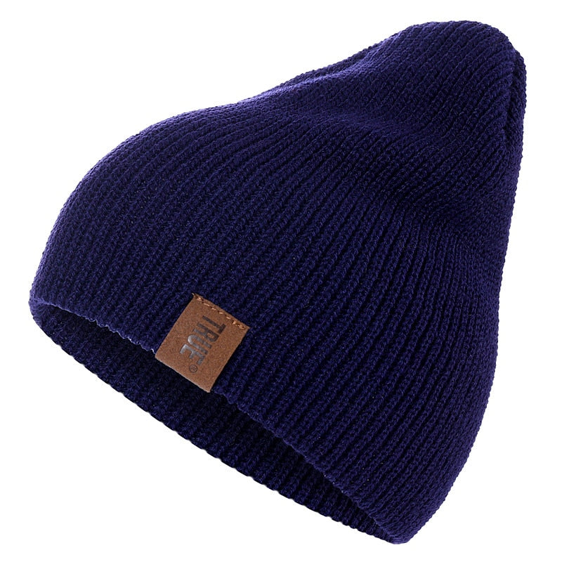 True Casual Beanies for Men Women Warm Knitted