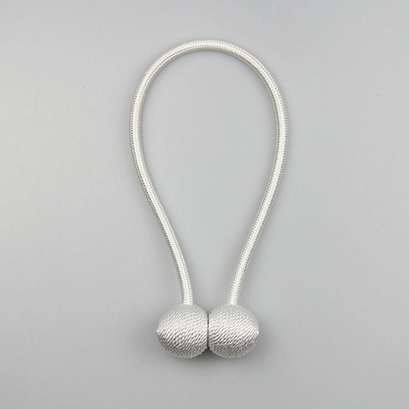 Rideau de boule magnétique perle 1 pièce | Pince à corde de liaison, dos de support, Clips de boucles, Accessoires Accessoires support de crochet, décorations de maison