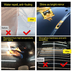 9H Ceramic Car Coating Motocycle Paint Care Car Liquid Glass Nano Hydrophobic Car Polish Auto Detailing Water Glass Coating