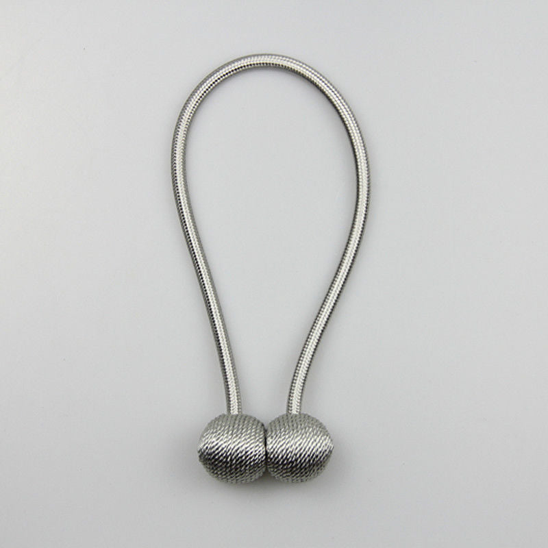 Rideau de boule magnétique perle 1 pièce | Pince à corde de liaison, dos de support, Clips de boucles, Accessoires Accessoires support de crochet, décorations de maison