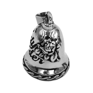 Live To Ride Eagle Biker Bell Pendant Stainless Steel Wings Skull Rose Lady Rider Masonic USA Flag Indians Pendant Gift P0496