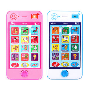 Langue russe enfants téléphone jouets enfants éducatifs Simulation musique téléphone Mobile jouet téléphone jouet cadeau pour enfants bébé téléphone