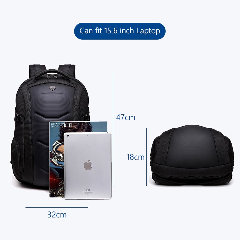 OZUKO Brand Waterproof Oxford Backpack for Teenager 15.6 inch Laptop Backpacks Male Fashion Schoolbag Men Travel Bags Mochilas