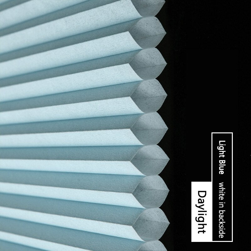 Made-to-Order Blackout Motorized Cellular Shades, Cordless Honeycomb blinds, Remote and Batteries Included