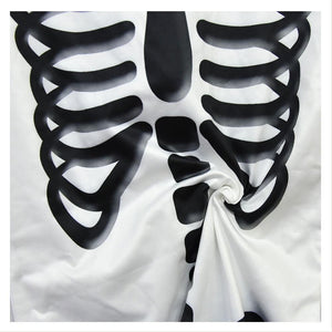 Kids Fortress Night Costume + Mask Headgear Halloween Horror Skull Zombie Ghost Jumpsuit Carnival Party Boys Girls Fancy Dress