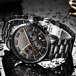 Relojes 2020 Watch Men LIGE Fashion Sport Quartz Clock Mens Watches Top Brand Luxury Business Waterproof Watch Relogio Masculino