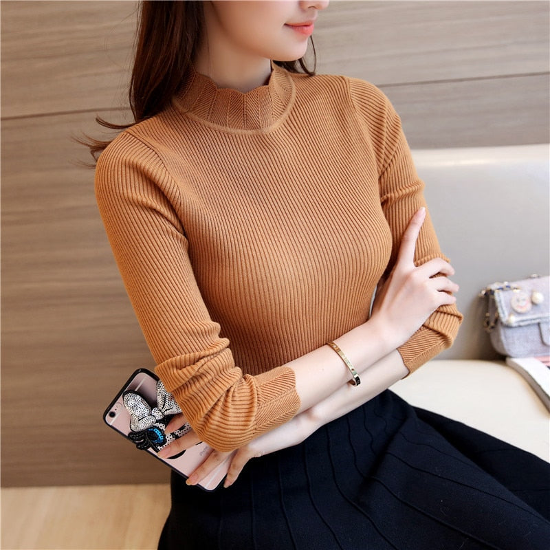 Women Sweaters and Pullovers Sueter Mujer