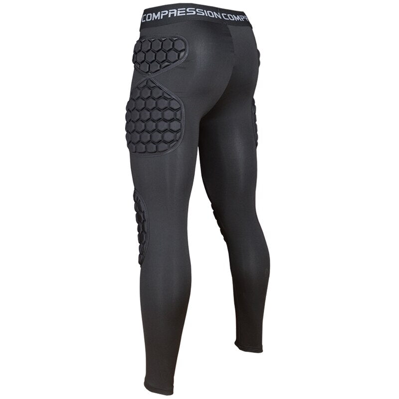New Football Soccer Goalkeeper Training Pants Goalie Jerseys Kit Clothing Knee Elbow Padded All-round Alveolate Protector Gear