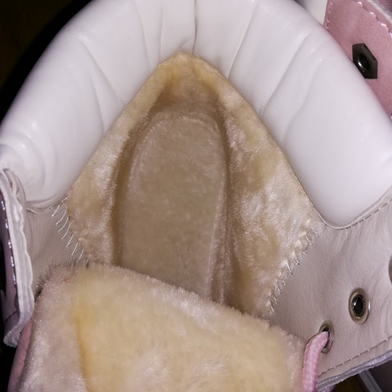 Winter Shoes Women Flat Heel Boots