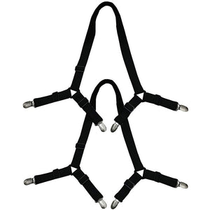 Porte-drap de lit élastique réglable | 4 coins de Long, support de drap de lit, attaches de clips pour couverture, couvertures, Grippers fixation antidérapant 2 pièces/lot