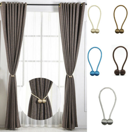 Rideau de boule magnétique perle 1 pièce | Pince à corde de liaison, dos de support, Clips de boucles, Accessoires Accessoires support de crochet, décorations de maison