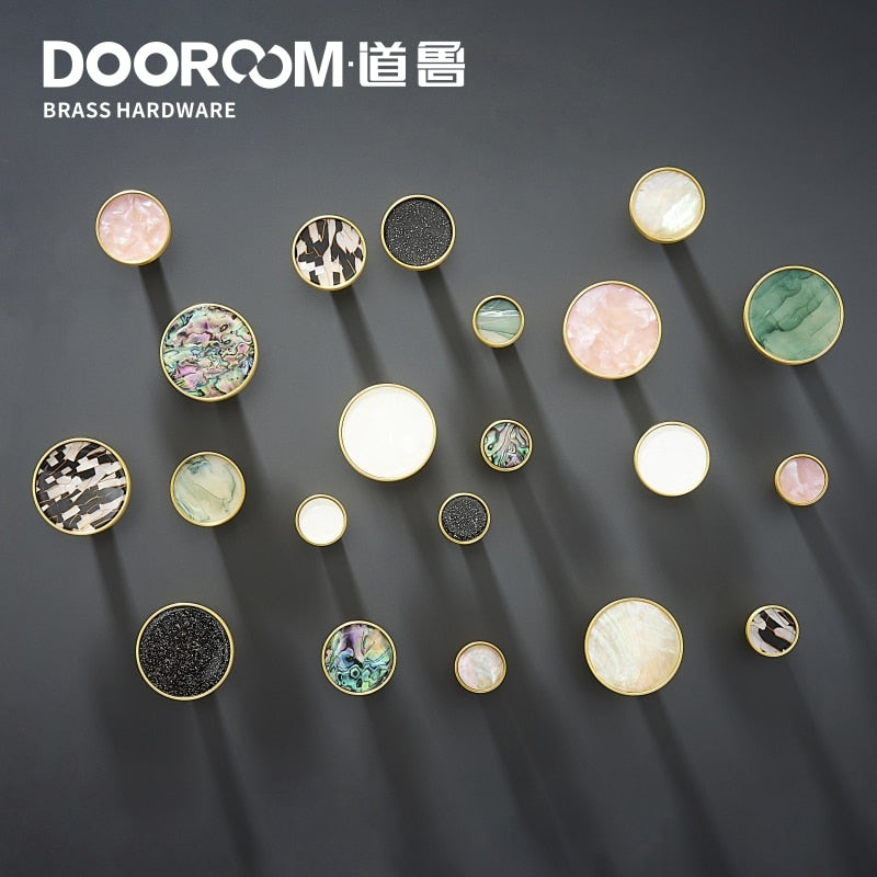 Dooroom Brass Hooks Shell Nordic Pastoral White Gold Bathroom Indoor Kitchen Hallway Wall Clothes Hooks Wall Hangings Row Hooks