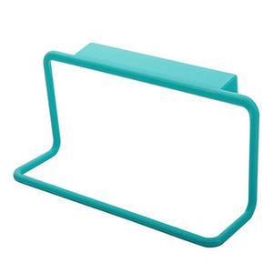 Porte-serviettes support suspendu organisateur salle de bain armoires de cuisine placard cintre serviette porte-éponge support de rangement pour salle de bain