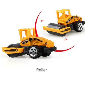 Véhicules agricoles moulés sous pression Mini voiture modèle ingénierie voiture modèle tracteur ingénierie voiture tracteur jouets modèle pour enfants cadeau de noël