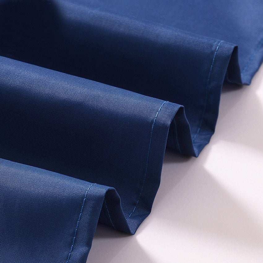 Navy Blue Shower Curtains Waterproof Solid Bath Curtains For Bathroom Bathtub Large Wide Bathing Cover 12 Hooks rideau de bain