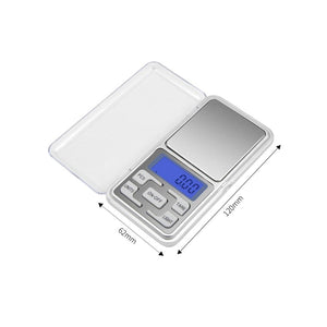 High Precision Balance Gold Jewelry Scale 0.1g 0.01gx100/200/300/500g Mini Pocket Scale Food Scales for Kitchen
