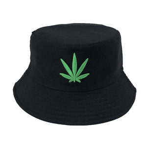 Unisex Embroidered Alien Foldable Bucket Hat Beach Sun Hat Street Headwear Fisherman Outdoor Cap Men and Woman Hat
