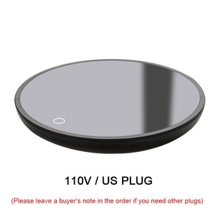 New Coffee Mug Cup Warmer for Home Office Milk Tea Water Heating Pad 2 Constant-temperatures Optional Auto-off Best Gift Idea