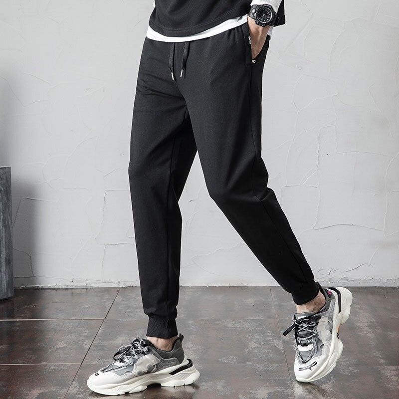 Grey Mens Sport Pants Joggers Sweatpants Men Clothes Casual Harem Pants for Men Streetwear Track Running Trousers Oversize 4XL