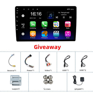 JMANCE 9 inch 2 din Multi-topic switching 2.5D Car Android 9.1 radio Multimedia Player for Nissan Toyota Honda Kia Chevrolet