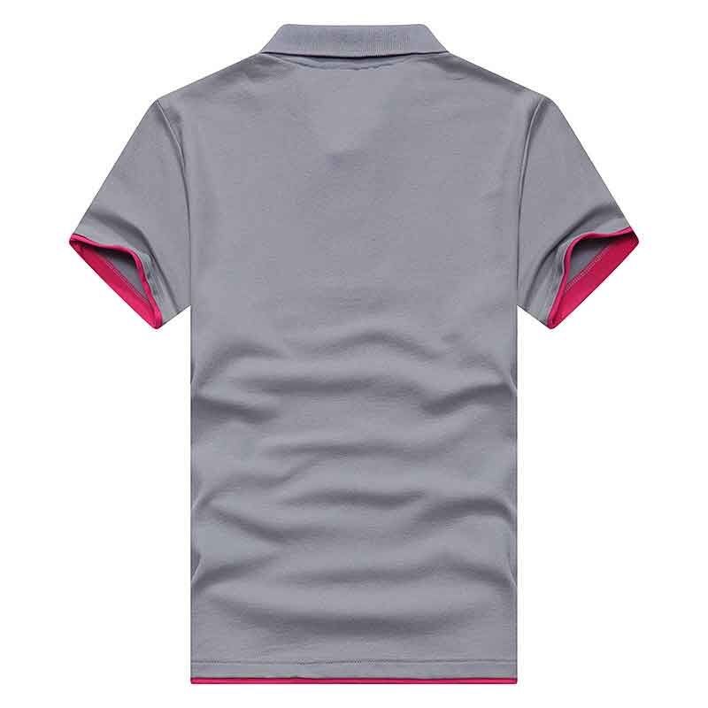 Summer Classic Polo Shirt Men Cotton Solid Short Sleeve Tee Shirt Breathable Camisa Masculina Polo Hombre Jerseys Golftennis 3XL