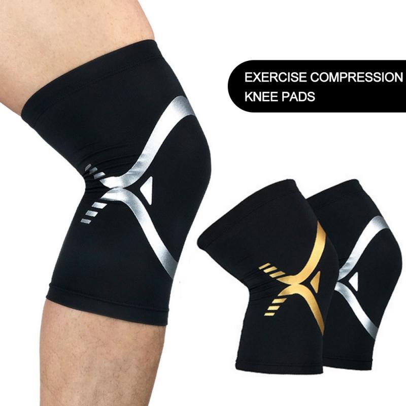 Genouillère sport rotule respirant genouillère protecteur printemps genouillère basket-ball en cours d'exécution élastique genou soutien Fitness équipement