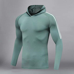 Men Quick-drying Compression Training Tracksuit Warm Gym Sport Suit Jogging For Homme Man Running Tight Fitness Workout Clothes