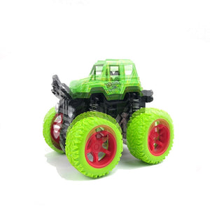 Mini inertiel tout-terrain véhicule Pullback enfants jouet voiture en plastique Friction cascadeur voiture Juguetes Carro enfants jouets pour garçons