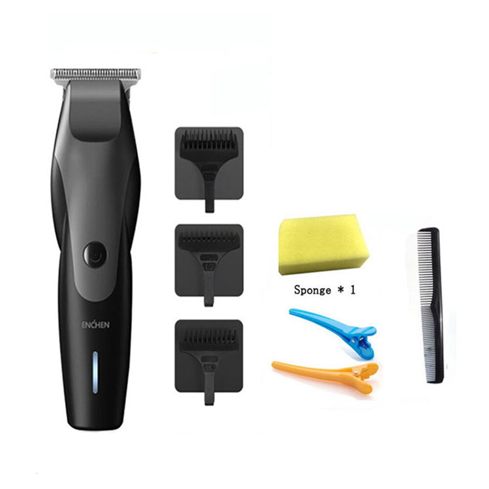 XiaoMi ENCHEN Hair Clipper Professional Trimmer Men's Beard Cutting Machine USB Charging Wireless Trimmer Waterproof Hair Trimme