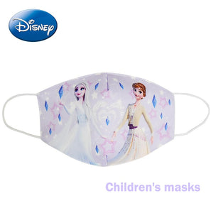 Disney congelé dessin animé bouche masque Anti poussière masque visage princesse Anna Elsa cotons masques pour enfants enfants réutilisables