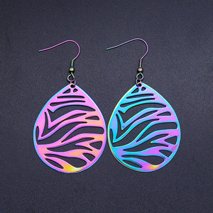 Vni and Mia 100% Stainless Steel Boho Lotus Dream Catcher Earring For Women Wholesale Fashion Bohemia Jewelry Dropshipping