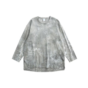 INFLATION Tie Dyed Long Sleeve T-shirt For Men Streetwear 2020 Autumn Loose Hip Hop T-shirt Men Cotton Oversized T-shirt 1904W