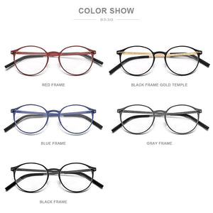 FONEX Pure Titanium Glasses Frame Women Retro Round Prescription Eyeglasses 2020 New Men Antiskid Optical Screwless Eyewear 8530