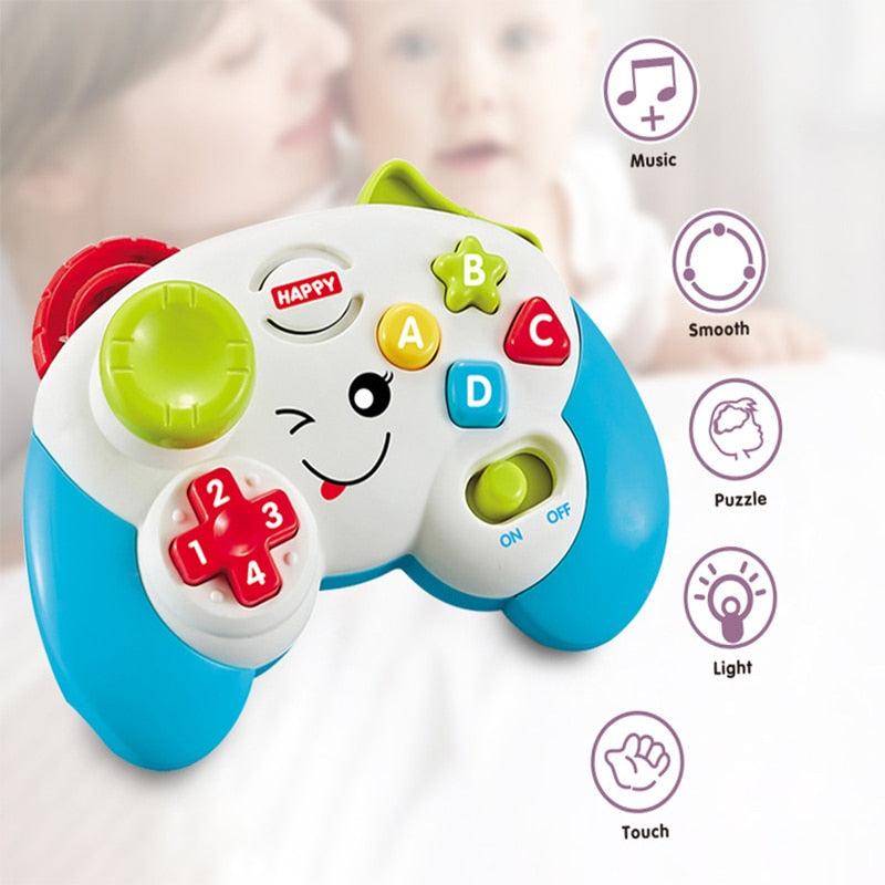 Jouets pour enfants Gadgets bébé télécommande jouet contrôleur de jeu, jouets musicaux lumière et son apprentissage éducatif précoce pour les nourrissons