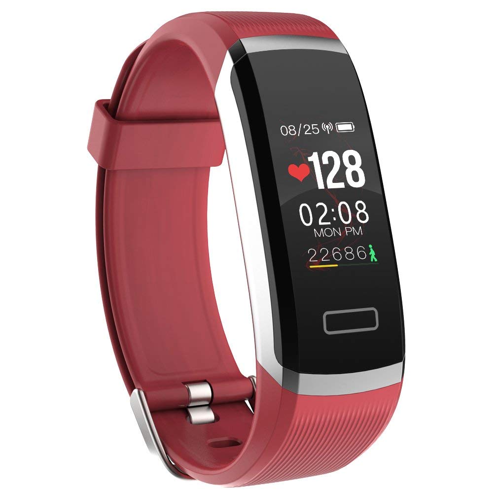 Letike GT101 Smart watch men Bracelet real-time monitor heart rate & sleeping best Couple Fitness Tracker pink fit women