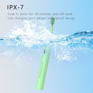 Electric Toothbrush S802 Waterproof Automatic Sonic ToothBrush Rechargeable 5 Models with 2 Brush Heads PK xiomi xaomi X3